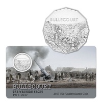 2017 50c The Battle of Bullencourt 