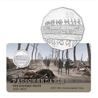 2017 50c The Battle of Passchendaele The Western Front 1917-2017