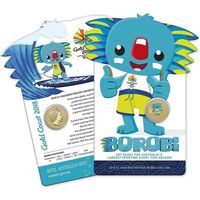 2018 $1 Commonwealth Games Borobi UNC