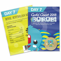 2018 $1 Gold Coast Commonwealth Games Borobi - Day 7