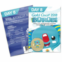 2018 $1 Gold Coast Commonwealth Games Borobi - Day 8