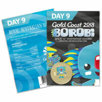 2018 $1 Gold Coast Commonwealth Games Borobi - Day 9