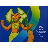 2020 $2 Paralympics Australia Coloured Coin