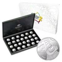 2021 A-Z GACH Silver Proof Set