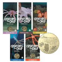 2023 $1 Creatures of the Deep Carded Coin "S"