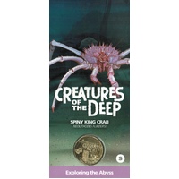 2023 $1 Creatures of the Deep Carded Coin-Spiny King Crab "S"