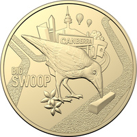 2023 $1 Aussie Big Things' - Big Swoop (Canberra, ACT) Coin