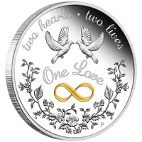 2023 1oz Silver One Love Proof Coin