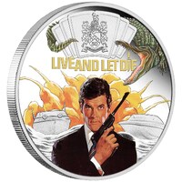 2023 1oz Silver James Bond Live And Let Die Proof