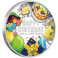 2023 1oz HAPPY BIRTHDAY Silver Proof Coin