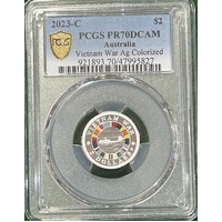 2023 PR70 $2 Vietnam Silver Proof