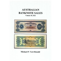 Australian Banknote Sales Volume 18, 2022