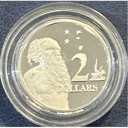 1988 $2 Silver Proof in Capsule