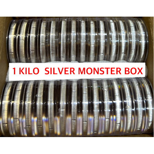 1KG SILVER MONSTER BOX