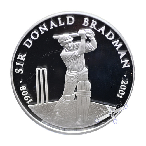 2001 1oz Sir Donald Bradman 1908-2001