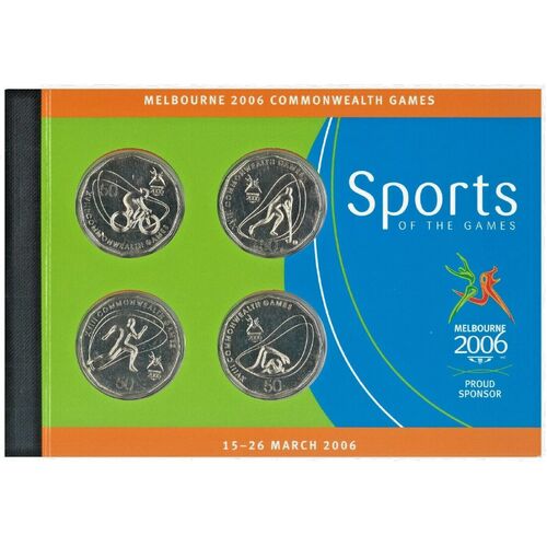 2006 Melbourne Commonwealth Games Stamp & Coin Booklet