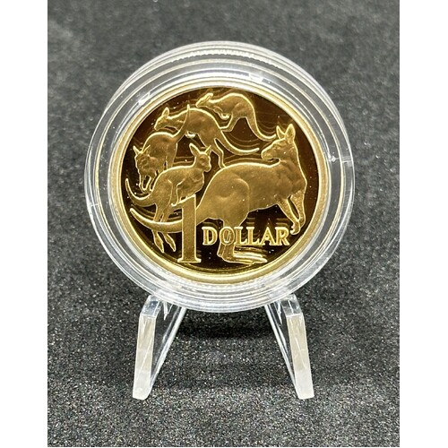 2009 $1 25th Anniversary Gold Proof Coin