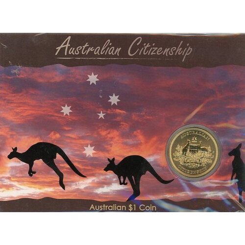 2009 Australian Citizenship $1 Coin