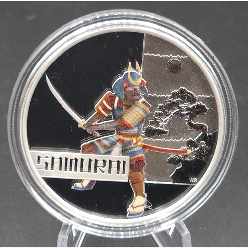 2010 1oz Great Warriors - Samurai