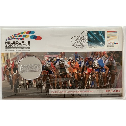 2010 PNC Melbourne UCI Road World Championship Medallion