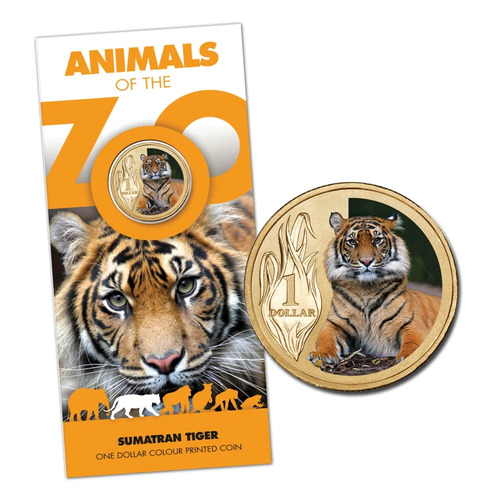 2012 $1 Animals of the Zoo - Sumatran Tiger