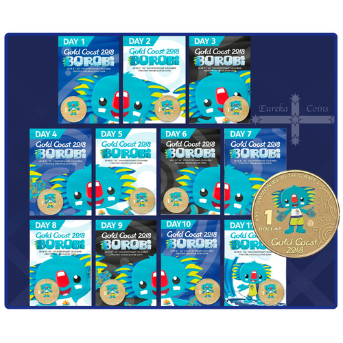 2018 $1 Gold Coast Commonwealth Games Borobi