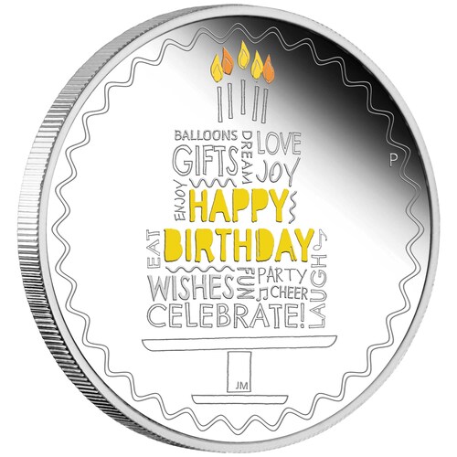 2022 1oz HAPPY BIRTHDAY Silver Proof Coin