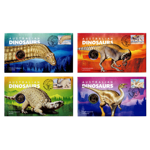 2022 PNC $1 Australian Dinosaurs set of 4