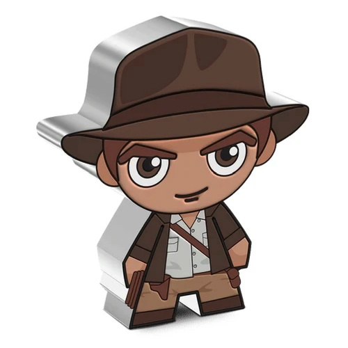 2023 1oz Silver INDIANA JONES CHIBI Proof Coin