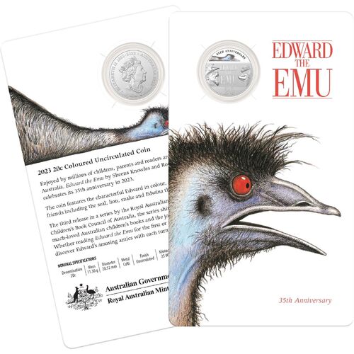 2023 20c 35th Anniversary of Edward the Emu