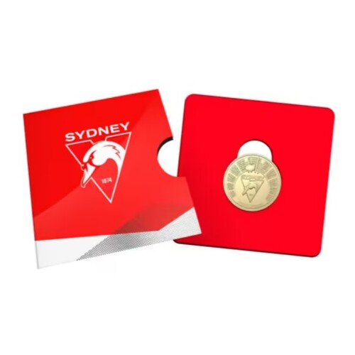 2024 AFL $1 Sydney Swans Coin