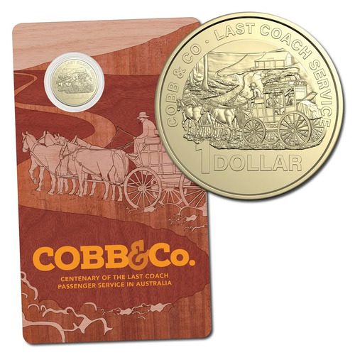 2024 $2 Centenary of Cobb & Co Last Coach Passenger Service