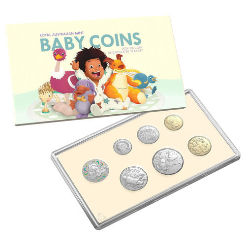 2024 Six-Coin Uncirculated Year Set – Baby Coins