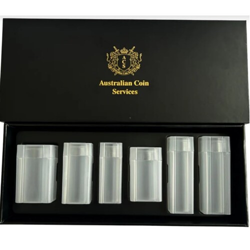 Australian Year Set Boxes (Holding One Of Each Denomination Of Tubes)