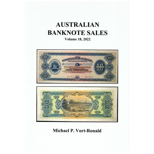 Australian Banknote Sales Volume 18, 2022