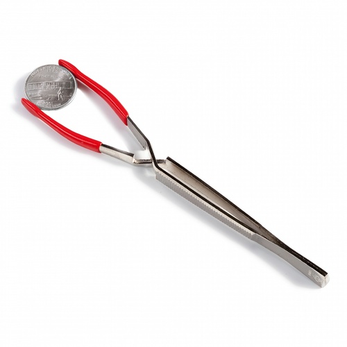 Plastic-coated Coin Tongs