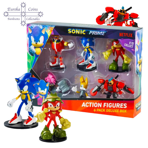 SONIC Prime 6pk figures Deluxe Pack